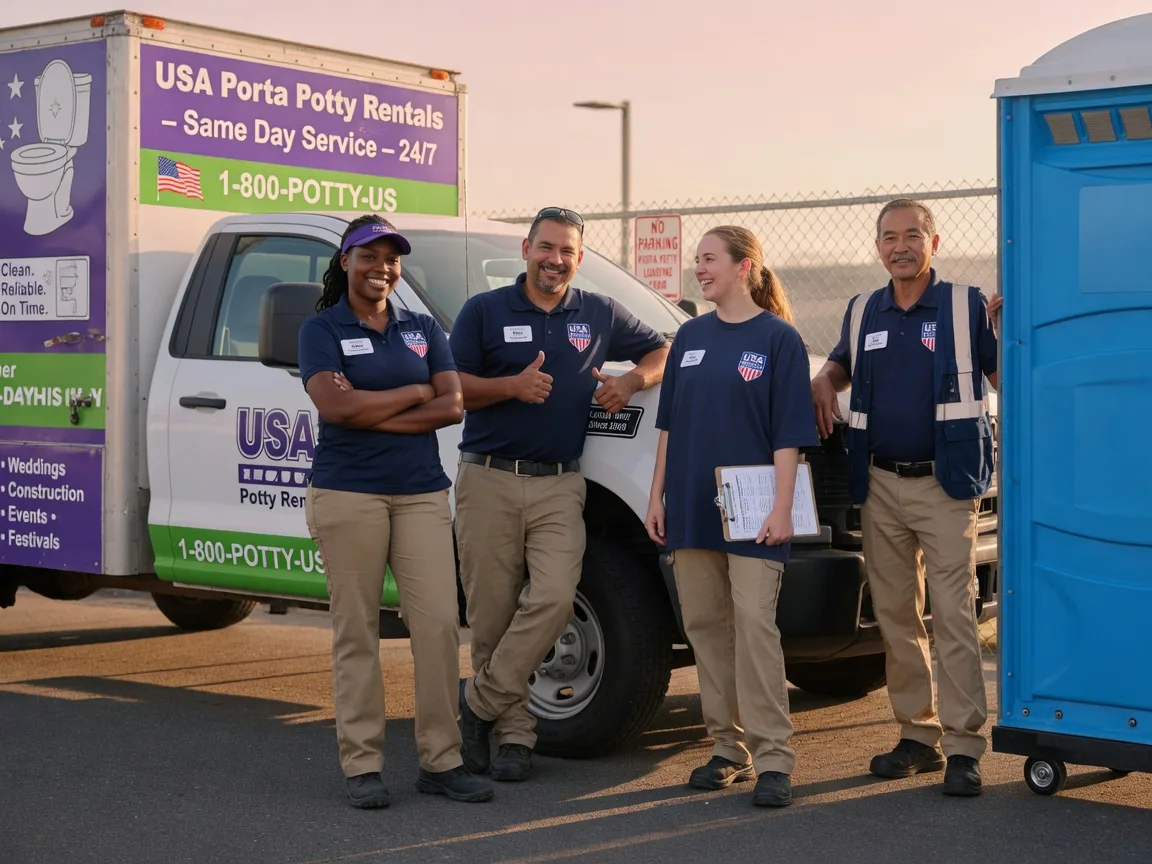 Porta Potty Rental company in Lashmeet, WV